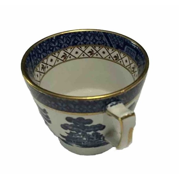 Cup & Saucer Set Real Old Willow by Booths with Gold Trim - Picture 5 of 7